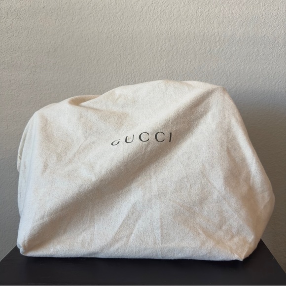 Authentic Vintage Gucci Diana Black Suede Bamboo Tote - Picture 16 of 16